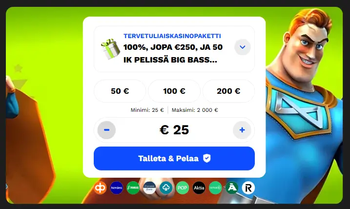 Campeonbet Casino talletus