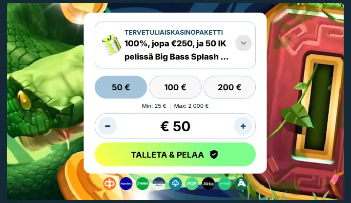 LoLo Casino talletus