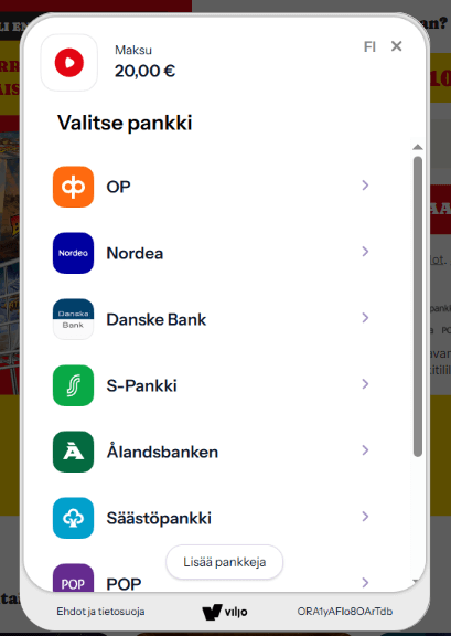 Potmanni Kasino talletus