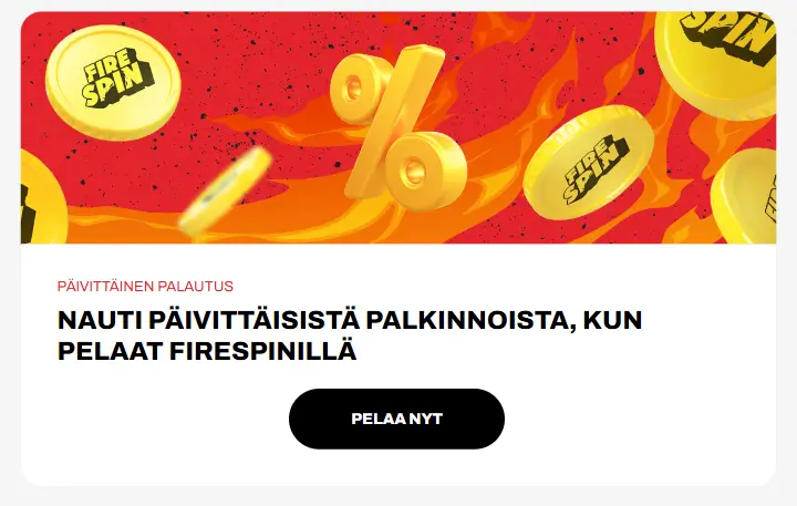 FireSpin Casino bonus