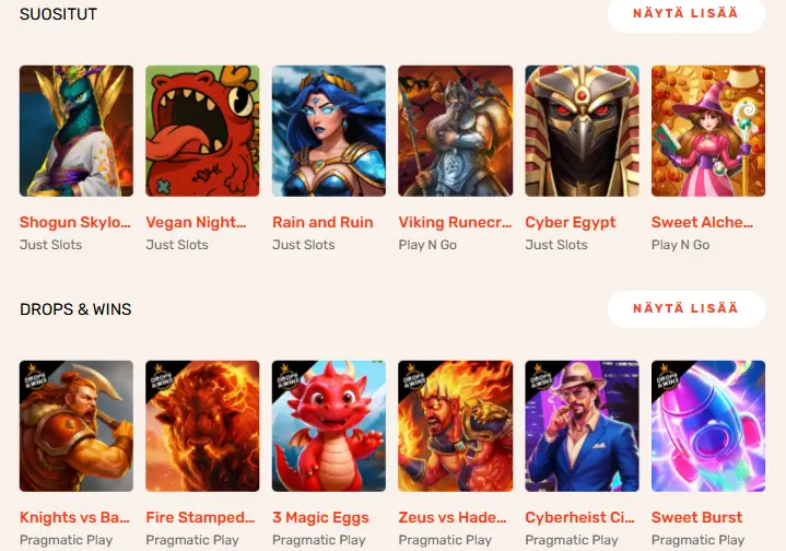 Koi Casino pelit Koi Casino pelit