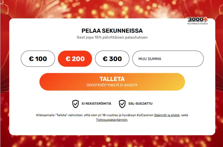 Koi Casino talletus Koi Casino talletus