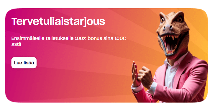 Pelaa Nyt Kasino bonus