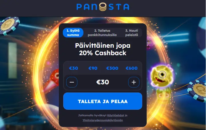 Panosta Kasino talletus