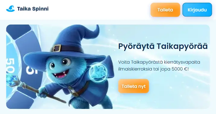 Taika Spinni Casino bonus