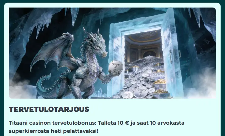 Titaani Casino bonus