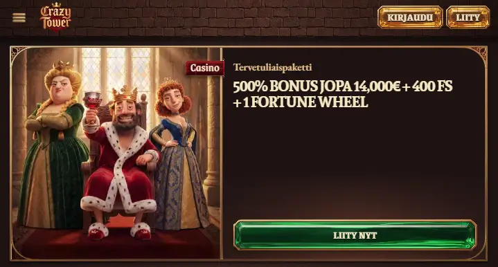 CrazyTower Casino bonus CrazyTower Casino bonus