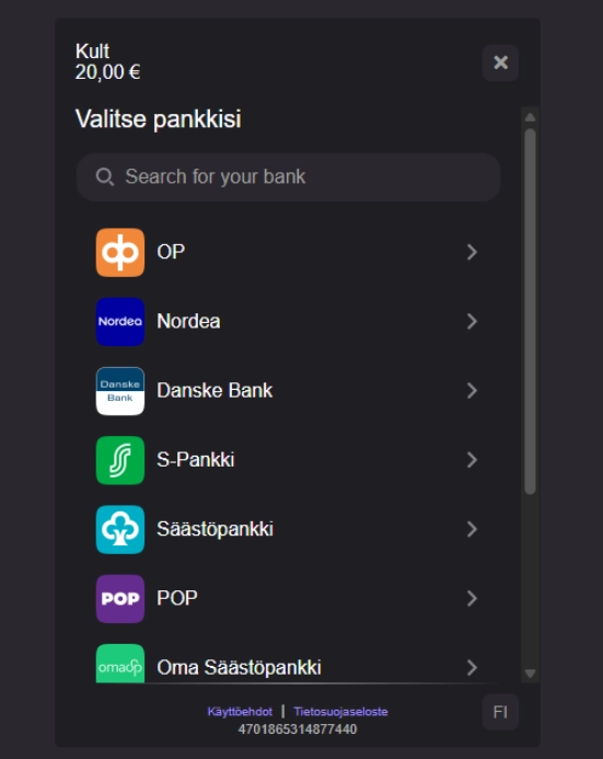 Kult Casino talletus Kult Casino talletus