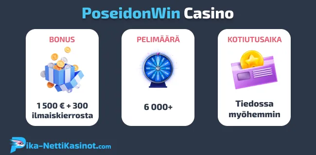 PoseidonWin Casino pikatiedot