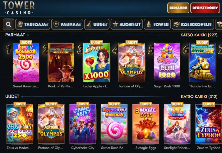 TowerCasino pelit TowerCasino pelit