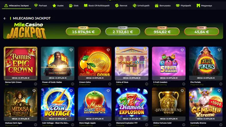 MileCasino pelit MileCasino pelit