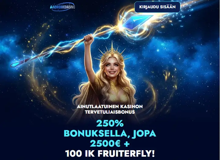 Andromedasino Casino bonus