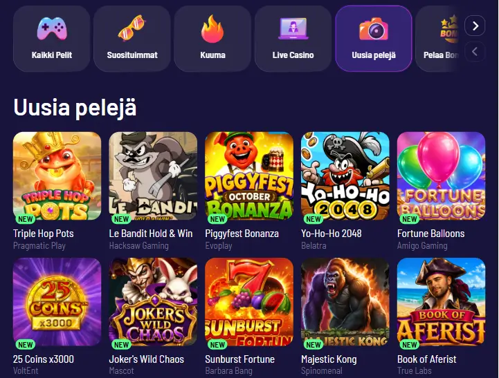 TuffPuff Casino pelit TuffPuff Casino pelit