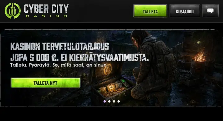 Cyber City Casino bonus