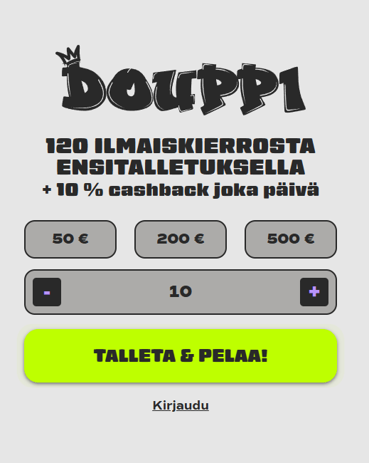 Douppi Casino talletus Douppi Casino talletus