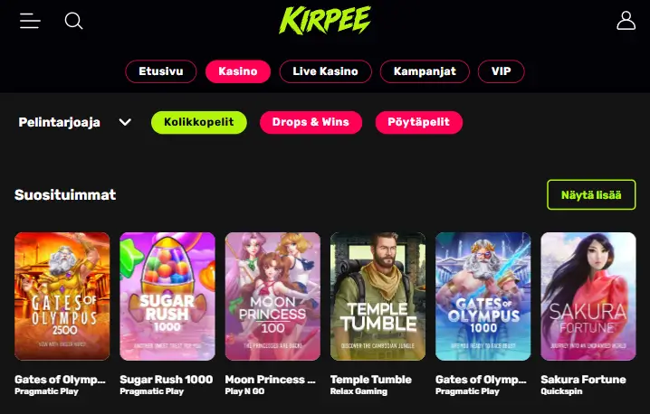 Kirpee Casino pelit Kirpee Casino pelit