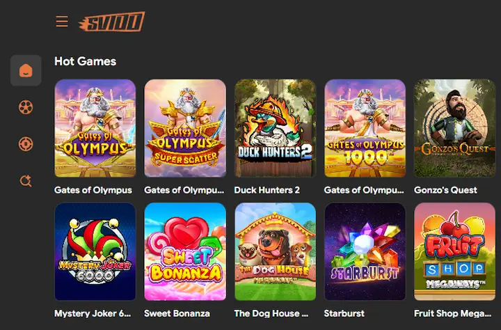 Svidd Casino pelit