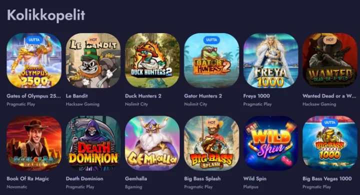 Winoly Casino pelit Winoly Casino pelit
